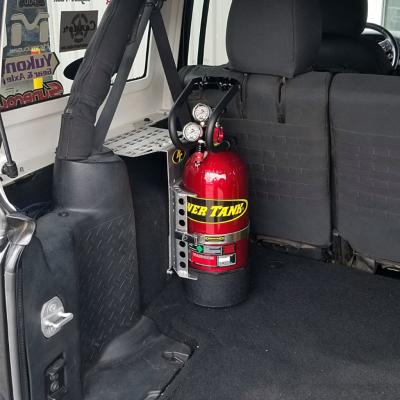 Behind The Seat Bracket for 2007-2024 Jeep Wrangler JKU and JLU Power Tank Mount Power Tank