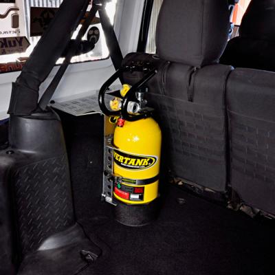 Behind The Seat Bracket for 2007-2024 Jeep Wrangler JKU and JLU Power Tank Mount Power Tank