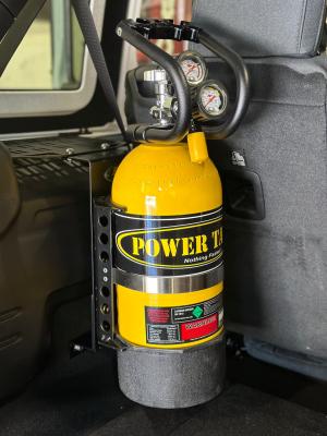 Behind The Seat Bracket for 2007-2024 Jeep Wrangler JKU and JLU Power Tank Mount Power Tank