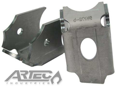 Lower Link Axle Brackets Pair 22 Deg 3.5 Inch Axle Diameter Artec Industries