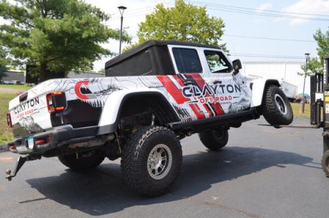 2020-Present Jeep Gladiator JT Overland Plus Long Rear Lower Control Arms Clayton Off Road