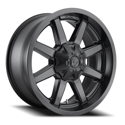 Aluminum Wheels 20X9 Maverick D436 5 On 139.7/5 On 150 Satin Black 110.1 Bore 20 Offset 8 Spoke Fuel Off Road Wheels