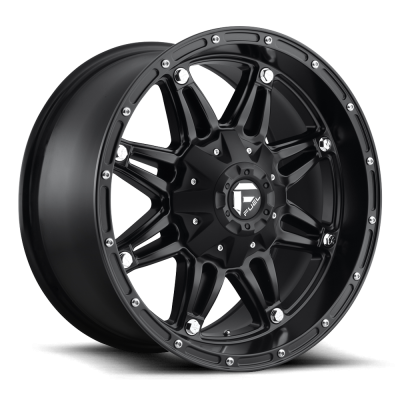 Aluminum Wheels 18X9 Hostage D531 5 On 114.3/5 On 127 Matte Black 78.1 Bore 1 Offset Fuel Off Road Wheels