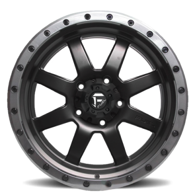 Aluminum Wheels 20X9 Trophy D551 5 On 139.7 Matte Black 108 Bore -12 Offset Fuel Off Road Wheels