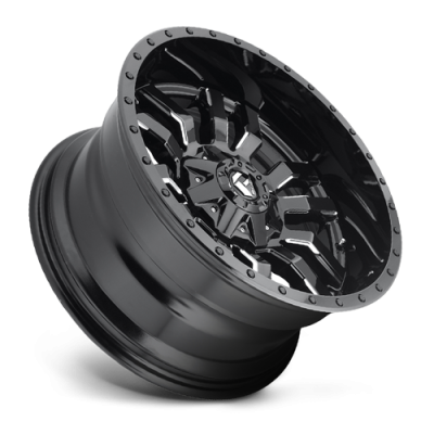 Aluminum Wheels 26X14 Sledge D595 5 On 127/5 On 139.7 Gloss Black/Milled 87.1 Bore -75 Offset Fuel Off Road Wheels