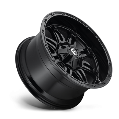 Aluminum Wheels 20X9 Hostage D625 5 On 114.3/5 On 127 Gloss Black 78.1 Bore 1 Offset Fuel Off Road Wheels