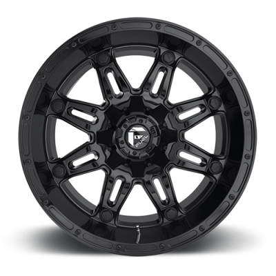 Aluminum Wheels 20X9 Hostage D625 5 On 114.3/5 On 127 Gloss Black 78.1 Bore 1 Offset Fuel Off Road Wheels