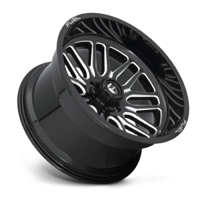Aluminum Wheels 20X10 Ignite D662 5 On 127 Gloss Black Milled 78.1 Bore -18 Offset Fuel Off Road Wheels