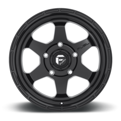 Aluminum Wheels 17X10 Shok D664 5 On 127 Matte Black 71.5 Bore -18 Offset Fuel Off Road Wheels