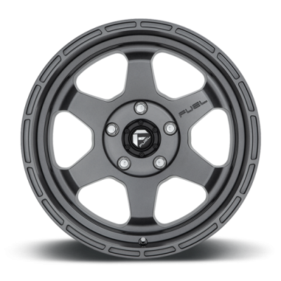 Aluminum Wheels 20X9 Shok D665 5 On 127 Matte Anthracite Gray 71.5 Bore 1 Offset Fuel Off Road Wheels