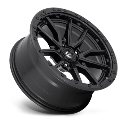 Aluminum Wheels 20X9 Rebel D679 5 On 127 Matte Black 71.5 Bore 1 Offset Fuel Off Road Wheels