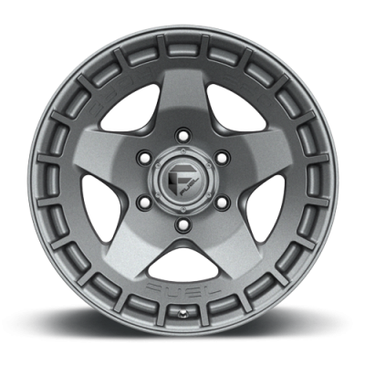 Aluminum Wheels 20X9 Warp D734 5 On 120 Matte Gunmetal Gray 65.07 Bore 18 Offset Fuel Off Road Wheels