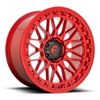 Aluminum Wheels 17X9 Trigger D758 5 On 127 Candy Red 71.5 Bore 1 Offset Fuel Off Road Wheels
