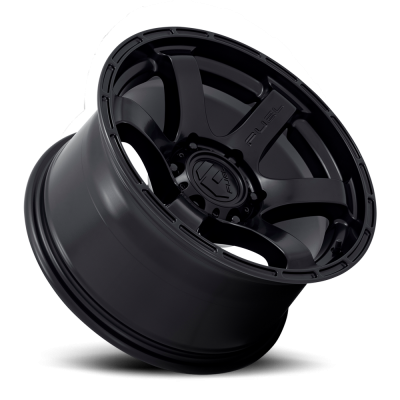Aluminum Wheels 18X9 Rush D766 5 On 127 Satin Black 71.5 Bore 1 Offset Fuel Off Road Wheels