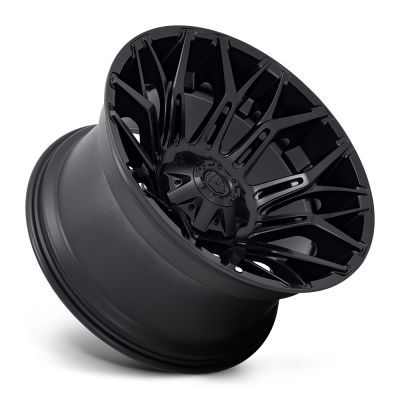 Aluminum Wheels 22X10 Twitch D772 5 On 114.3/5 On 127 Blackout 78 Bore -18 Offset Fuel Off Road Wheels