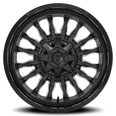 Aluminum Wheels 22X10 Arc D796 6 On 135/6 On 139.7 Matte Black W/ Gloss Black Lip 106.1 Bore -18 Offset Fuel Off Road Wheels