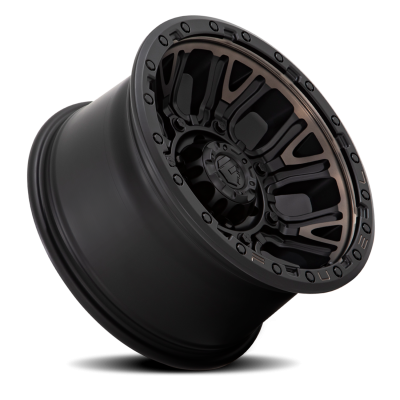Aluminum Wheels 17X9 Traction D824 5 On 127 Matte Black Double Dark Tint 71.5 Bore 1 Offset Fuel Off Road Wheels