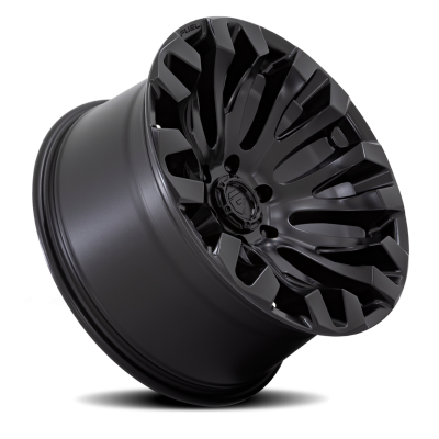 Aluminum Wheels 20X10 Quake D831 5 On 127 Blackout 71.5 Bore -18 Offset Fuel Off Road Wheels
