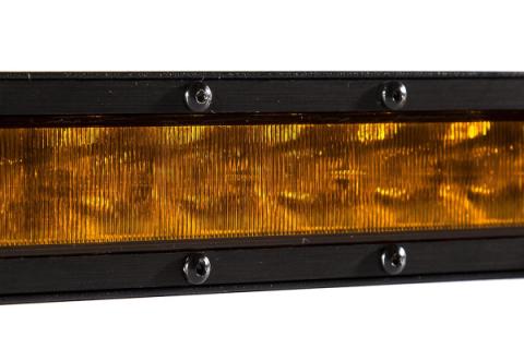 50 Inch LED Light Bar  Single Row Straight Amber Combo Each Stage Series Diode Dynamics
