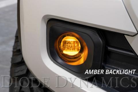 Elite Series Type B Fog Lamps, White Pair Diode Dynamics