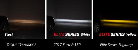 Elite Foglamp Type F2 White Pair Diode Dynamics