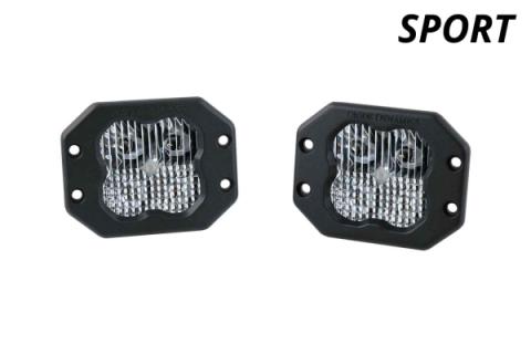 SS3 Sport ABL White Flood Flush Pair Diode Dynamics