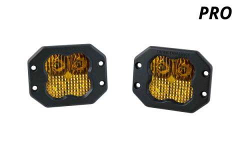 SS3 Pro ABL Yellow Driving Flush Pair Diode Dynamics
