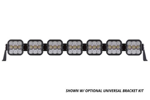 SS5 Pro Universal CrossLink 7-Pod Lightbar Yellow Driving Diode Dynamics