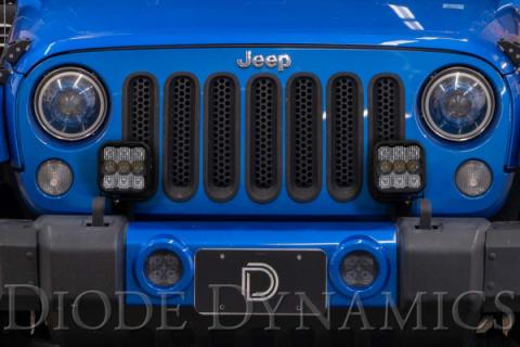 Jeep JK SS5 CrossLink Bumper Lightbar Kit Sport Combo Diode Dynamics