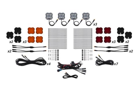 Single-Color Rock Light Installer Magnet Mount Kit (12-pack)