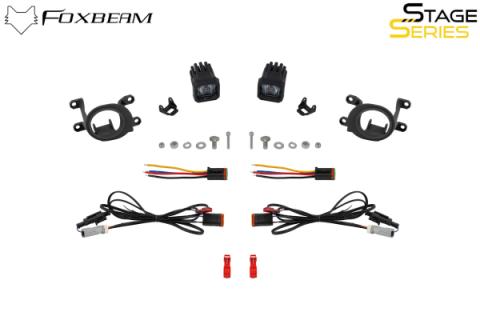 SSC1 Type BM LED Fog Light Kit, White SAE Fog Diode Dynamics