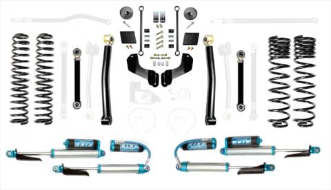 Jeep Gladiator JT 2.5 Inch Enforcer Overland Lift Stage 3 w/ EVO SPEC 2.5 Inch King Shocks with Adjusters EVO Manufacturing