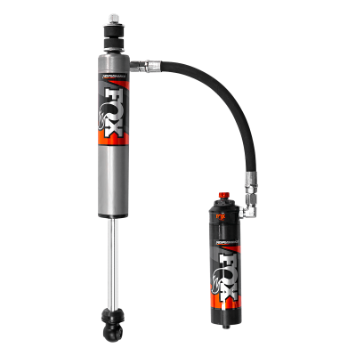 07-18 Jeep Wrangler JK Front Performance Elite 2.5 Remote Reservoir 0-2 InchСњ Lift Dual Speed Compression Adjuster Fox Offroad Shocks