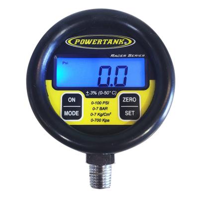 Replacement Gauge 100 PSI Racer Series Digital for Tire Inflator Gauge Power Tank