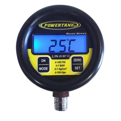 Replacement Gauge 100 PSI Racer Series Digital for Tire Inflator Gauge Power Tank