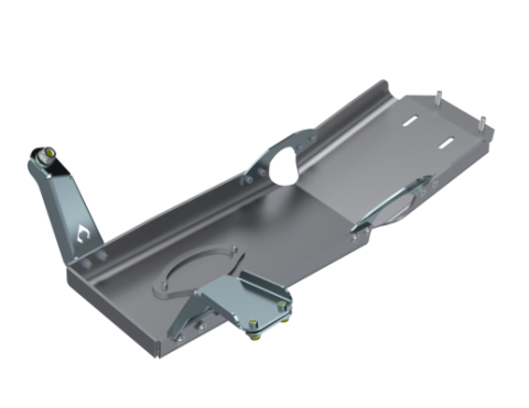 JLU Oil Skid Only With Oil Door 2 and 4 Door 3.6L Aluminum 18-Up Artec Industries