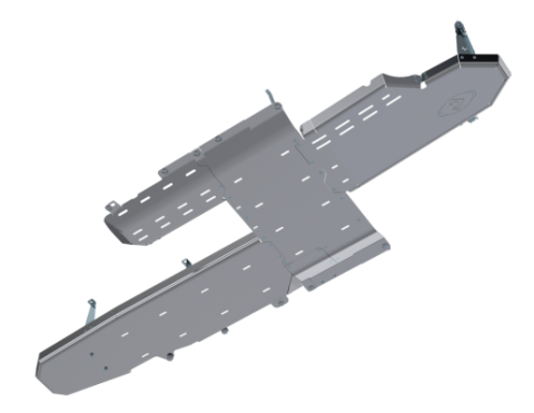 JT Gladiator Full Bellypan With Oil Door - 3.0L Diesel Aluminum Artec Industries