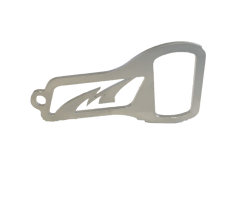 Bottle Opener Key Chain (Moto) 2 3/4 Inch Motobilt