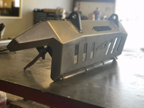 Jeep JK Front Bumper 07-18 Wrangler JK Crusher Series Bare Steel Motobilt