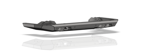 Tomahawk High Clearance Rear Bumper for Jeep JT Motobilt