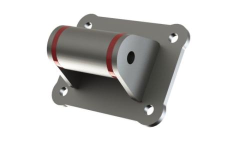 Poly Bushing or Shock Tab 2.5 Inch Base Motobilt