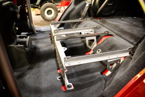 Rear Seat Mounts for Jeep JLU and JKU Motobilt