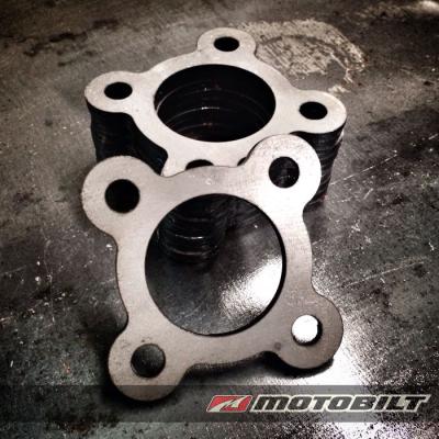 4 Bolt Tube Flange For 1.75 Inch O.D. Round Tube Motobilt
