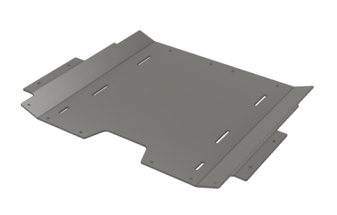 Belly Skid Replacement for Jeep JLU Motobilt