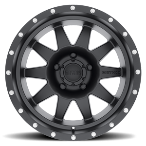 Aluminum Wheels 17x9 The Standard MR301 Bolt Pattern 5 On 114.3 Offset -12 Lip Size 3.46 Matte Black MB Method