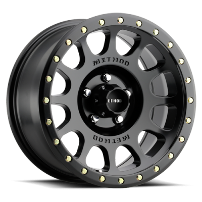 Aluminum Wheels 17x8.5 NV MR305 Bolt Pattern 5 On 114.3 Offset 0 Lip Size 1.3 Matte Black MB Method