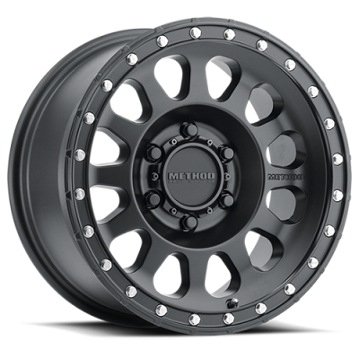 Aluminum Wheels 16x8 MR315 Bolt Pattern 6 On 139.7 Offset 0 Lip Size 1.65 Matte Black MB Method