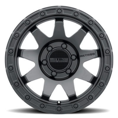 Aluminum Wheels 18x9 MR317 Bolt Pattern 6 On 135 Offset 18 Lip Size 0.83 Matte Black MB Method