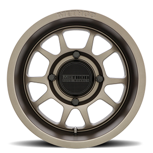 Aluminum Wheels 15x7 MR409 Bead Grip UTV Bolt Pattern 4 On 156 Offset 13 Lip Size 2.95 Steel Grey GY Method