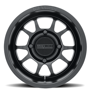 Aluminum Wheels 15x7 MR409 Bead Grip UTV Bolt Pattern 4 On 156 Offset 13 Lip Size 2.95 Matte Black MB Method